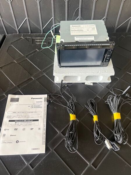 ストラーダ CN-RA04WD★Bluetooth DVD再生 CD録音 SD フルセグ★2017年度 地図★トヨタ・ダイハツ車用