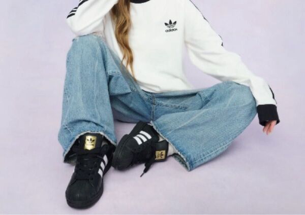 ADIDAS adidas アディダス SUPERSTAR TD CORE FTWR スニーカー 24cm