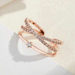 指輪 リング ローズゴールド