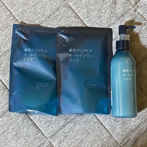 無印良品 新品 薬用 クリアケア オールインワンジェル200g 詰め替え