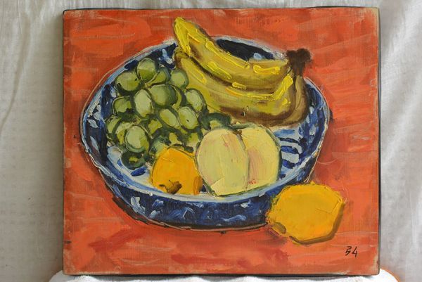 [One-of-a-kind item] Painting Hiroto Sumitomo Fruit Art Artwork, painting, oil painting, still life painting