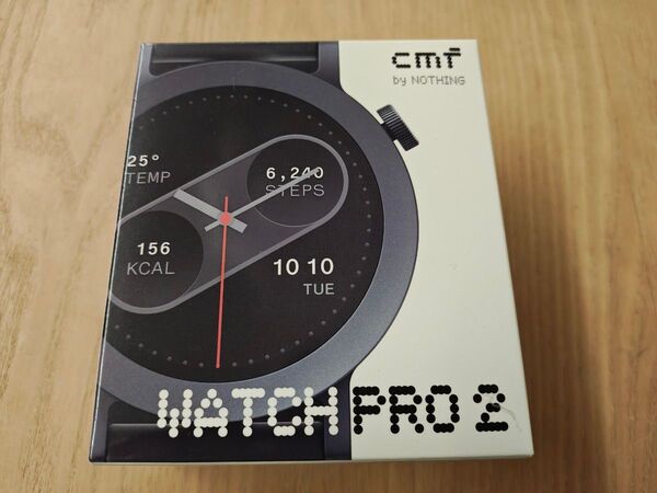 【新品未開封】CMF by Nothing Watch Pro 2 スマートウォッチ ダークグレイ AGCガラス保護フィルム付き