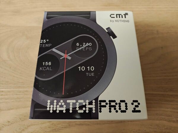 【新品未開封】CMF by Nothing Watch Pro 2 スマートウォッチ ダークグレイ AGCガラス保護フィルム付き