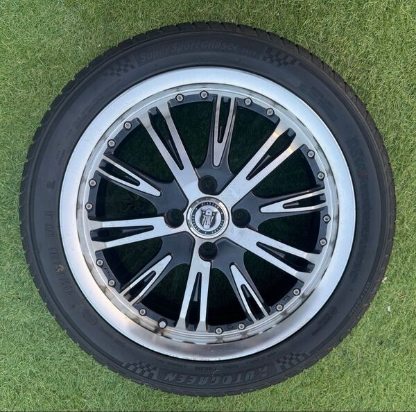 4本 ホイール ENKEI 16インチ タイヤ 205/45r16 PCD100 4H 6J +43