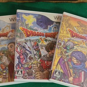 Wii ドラゴンクエストX3本