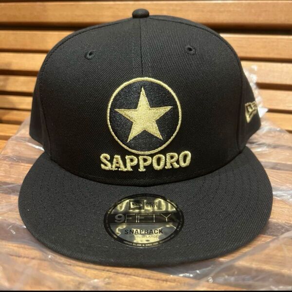 SAPPORO 黒ラベル BLACK×GOLD 9FIFTY ニューエラ