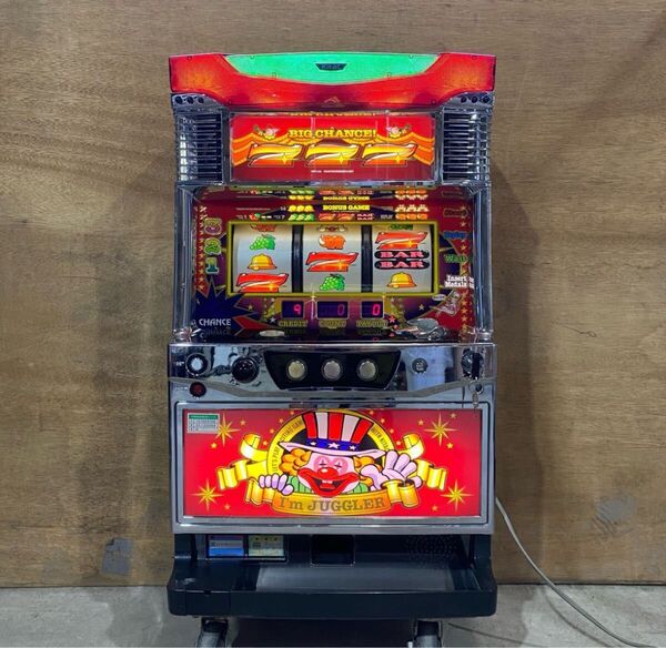 パチスロ実機 Kitac/北電子『アイムジャグラーEX』コイン不要機 現状品《茨城県直接引取限定》