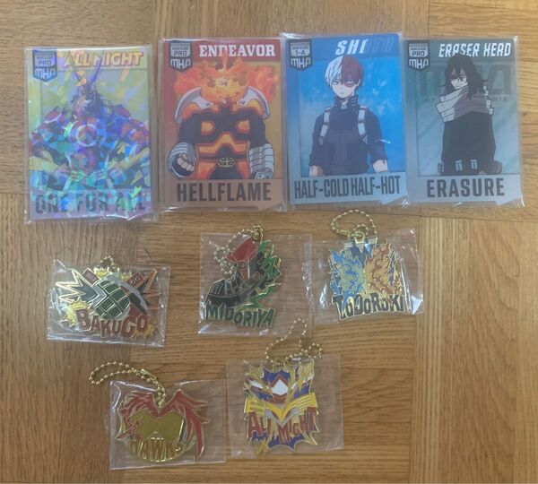 一番くじ 僕のヒーローアカデミア アクリルスタンド メタルチャーム