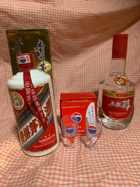 古酒 中国酒 貴州茅台酒 マオタイ酒 43% 500ml 五粮液