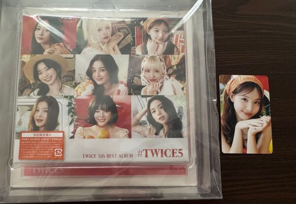 #TWICE5 5th BEST ALBUM 初回限定A盤 シリアルなし トレカ ナヨン