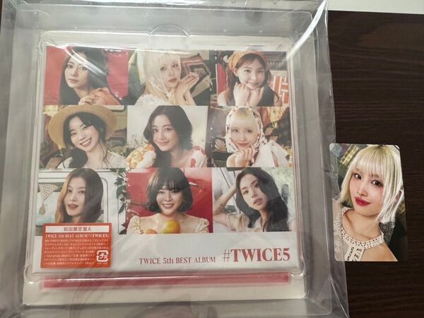 #TWICE5 5th BEST ALBUM 初回限定A盤 シリアルなし トレカ モモ