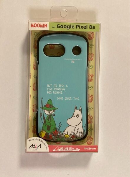 イングレム ムーミン&スナフキン Google Pixel 8a ピクセル8a ケース ingrem MiA