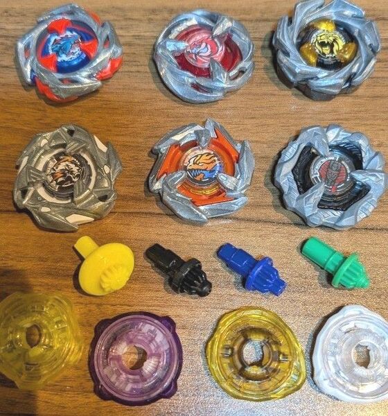 ベイブレードX お得セット③ ワイバーンゲイル ヴァイスタイガー ドランダガー インパクトドレイク エレベート