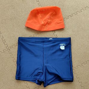 スイムキャップとスイムパンツ 2点セット