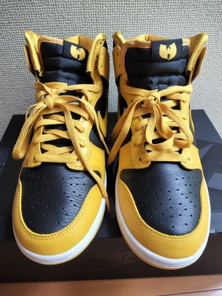 Wu-Tang Clan × Nike Dunk High Retro PRM "Black and Pollen"