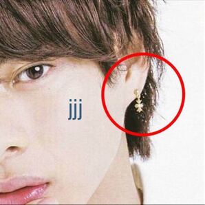 平野紫耀 ゴールド ピアス Number_i