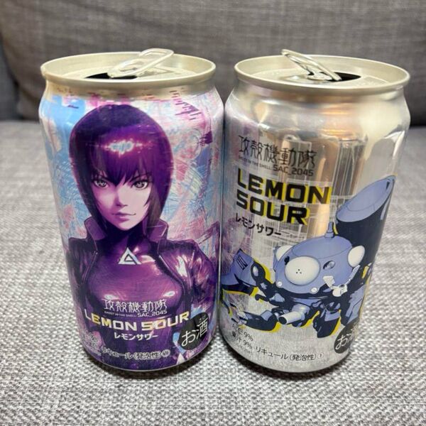 【全2種】GHOST IN THE SHELL / 攻殻機動隊 SAC 2045【空き缶・空缶】