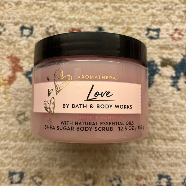 Bath & Body Works アロマセラピー Love シアシュガーボディスクラブ