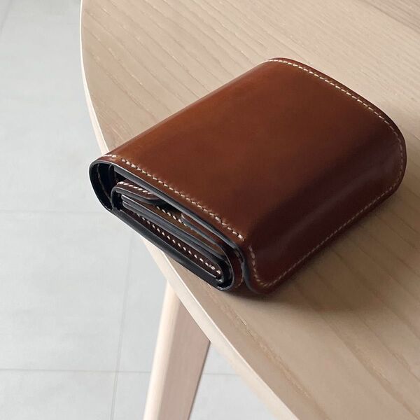 HORWEEN シェルコードバン コンパクトウォレット