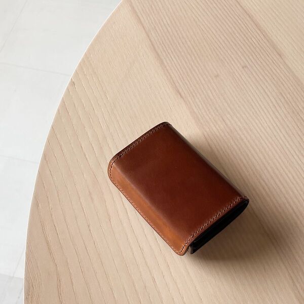 HORWEEN シェルコードバン コンパクトウォレット