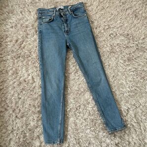 本日限定 ZARA 美脚 人気 シルエット デニム ジーンズ