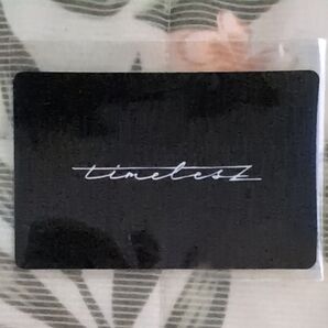 timelesz タイムレス FAM プレイリストカードB