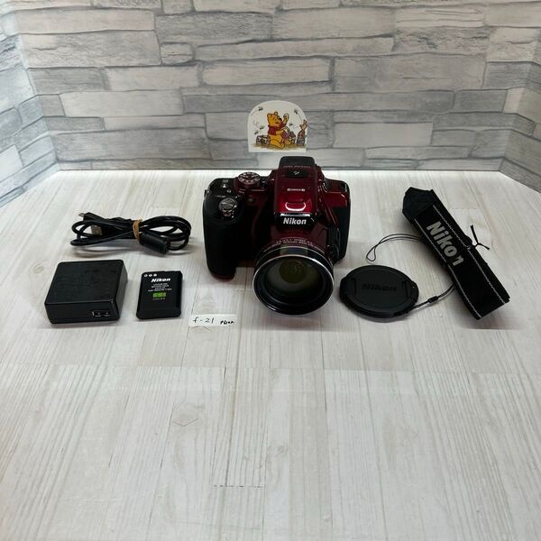 Nikon COOLPIX P610 レッド デジタルカメラ 現状品 f-21
