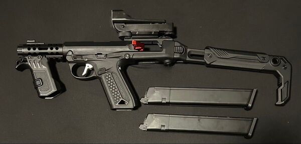 【超カスタム】アクションアーミー Actionarmy aap01 アサシン ガスガン