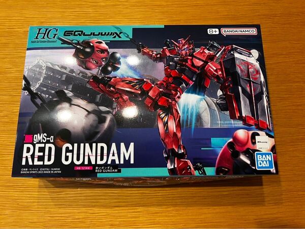 GQuuuuuuX 機動戦士Gundam 赤いガンダム ビット無し HG 1/144