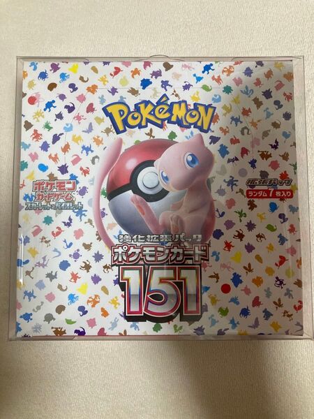 ポケモンカード151 1BOX シュリンク付 未開封