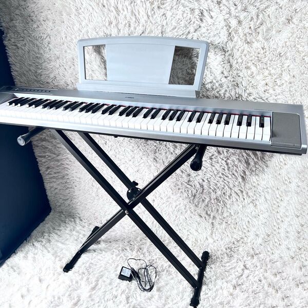 YAMAHA 電子ピアノ Piaggero NP-31 シルバー セット