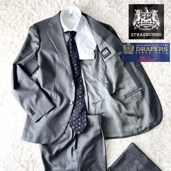 STRASBURGO DRAPERS スーツ セットアップ グレー サイズ48