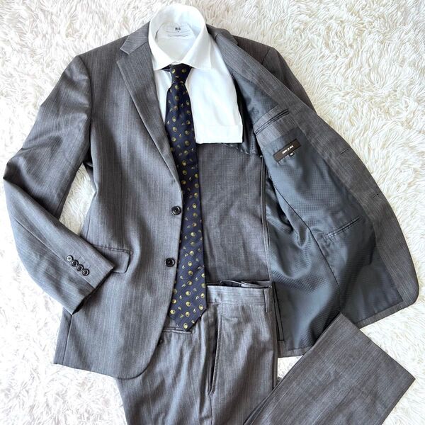 COMME CA MEN スーツ セットアップ グレー サイズ48F