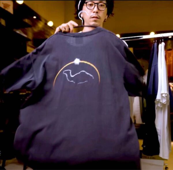 90s キャメル ヴィンテージ Tシャツ 企業ロゴ タバコTシャツ フェード CAMEL 企業tシャツ