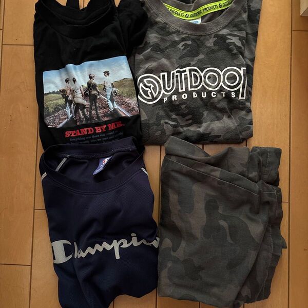 Tシャツ 4点 まとめ売り Champion OUTDOOR PRODUCTS サイズ150