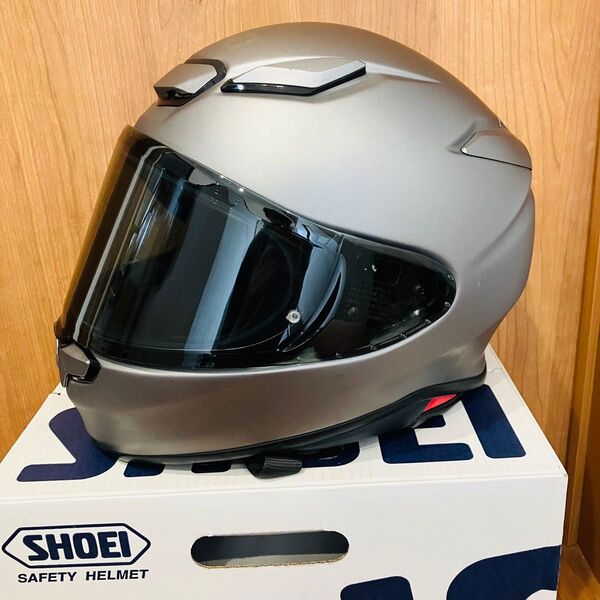 SHOEI Z-8 純正ダークスモークシールド+ピンロックシート 2022年製 Lサイズ