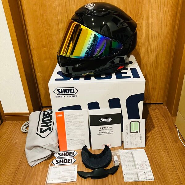 値下げ 無傷の超美品 SHOEI Z-8 ミラーシールド 付属品有り