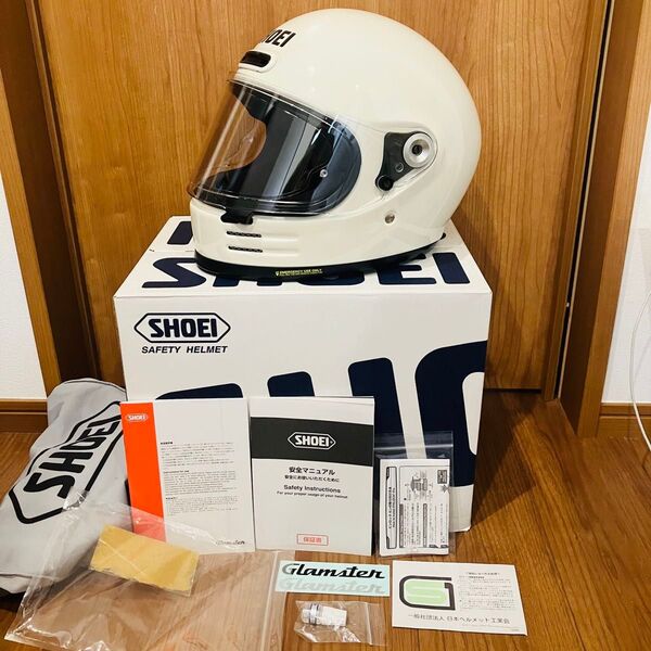 無傷の超美品 SHOEI グラムスター 付属品多数有り 国内正規品 曇り止めシート付き