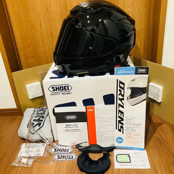 使用僅かの超美品 SHOEI Z-8 付属品全て有り Lサイズ 2023年製