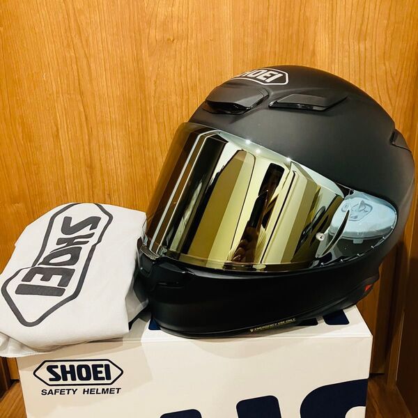 SHOEI Z-8 ミラーシールド Mサイズ マットブラック 外箱付き