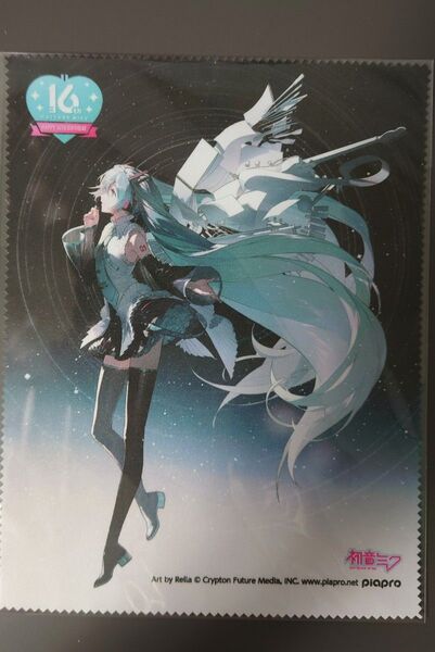 初音ミク Happy 16th Birthday マイクロファイバークリーナークロス
