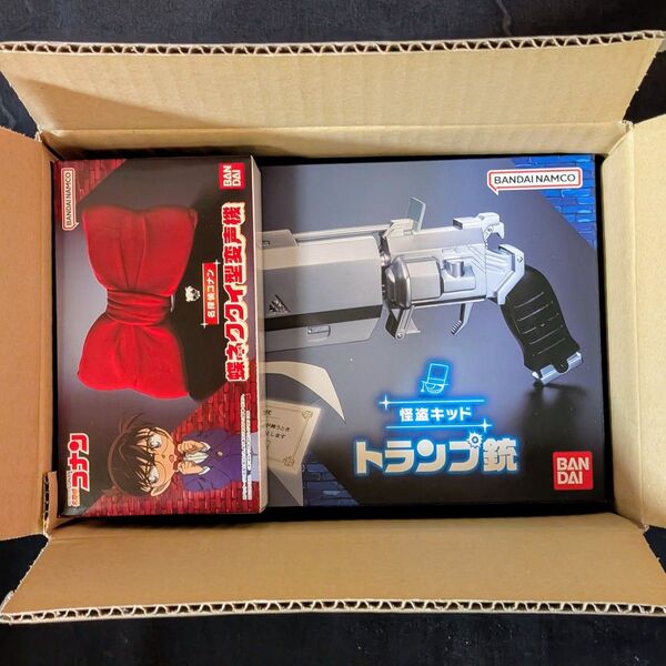 【新品】名探偵コナン 蝶ネクタイ型変声機 & 怪盗キッド トランプ銃