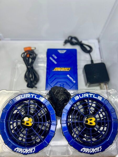 A7 空調服 バートル エアークラフト BURTLE AIRCRAFT バッテリーファンセット 17v