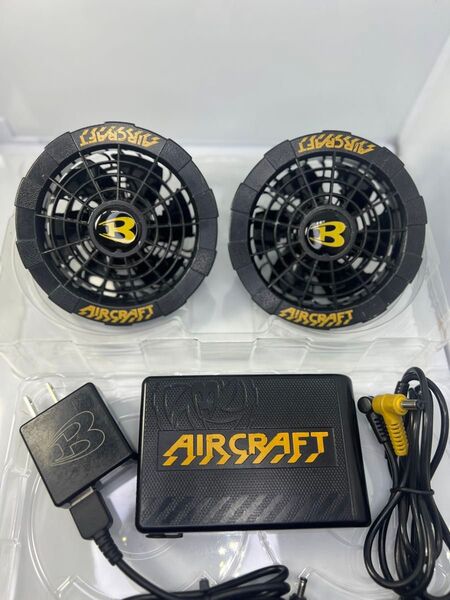 空調服 バートル エアークラフト BURTLE AIRCRAFT バッテリー ファンセット12v