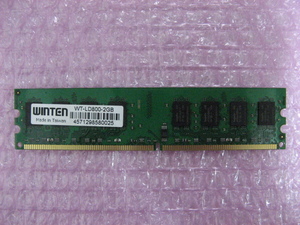 WINTEN (WT-LD800-2GB) PC2-6400 (DDR2-800) 2GB ★HYNIXチップ★