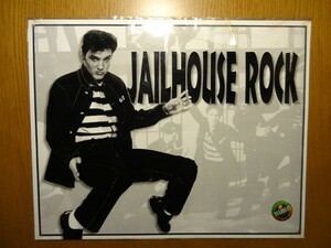 [ブリキ看板] Elvis Presley / Jailhouse Rock エルヴィス・プレスリー 監獄ロック