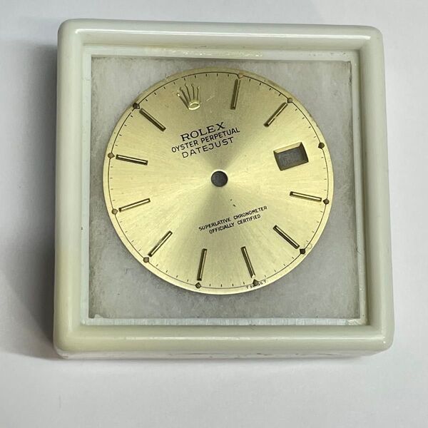 Rolex ロレックス 純正文字盤 ゴールド デイトジャスト 16013