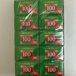 【新品未開封 送料無料】FUJICOLOR 100 36枚撮りフィルム 10個セット