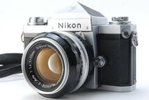 [AB品] Nikon F アイレベル 赤点+NIKKOR-S Auto 50mm F1.4＊シリアル一致元箱＊10048_画像2