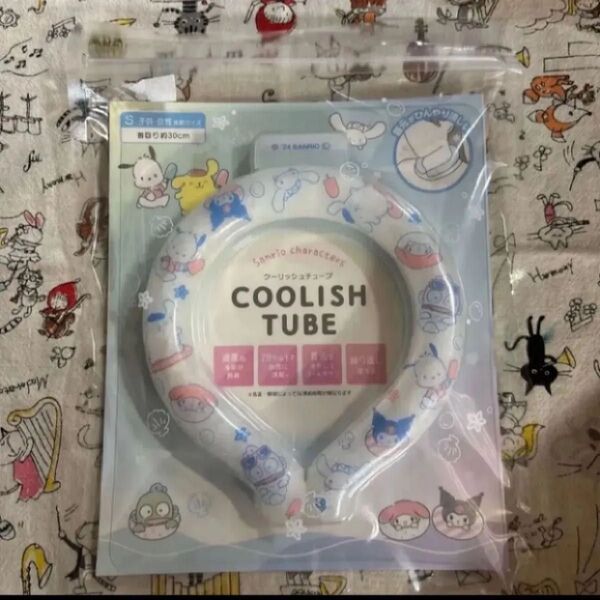 クーリッシュチューブ クールネックリング ネッククーラー サンリオ ポチャッコ クロミ シナモロール ポムポムプリン